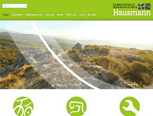 Tablet Screenshot of fahrradwelt-hausmann.de